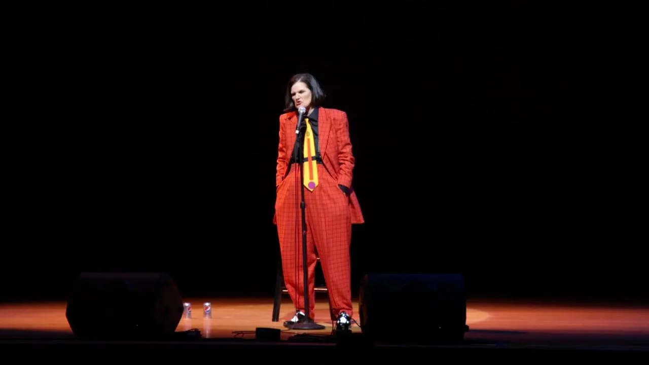 Paula Poundstone on stage